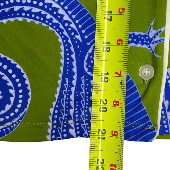 The Noli Shop Pajama Shorts Set Loungewear in Nile Chartreuse Green Size M/L - Picture 7 of 11